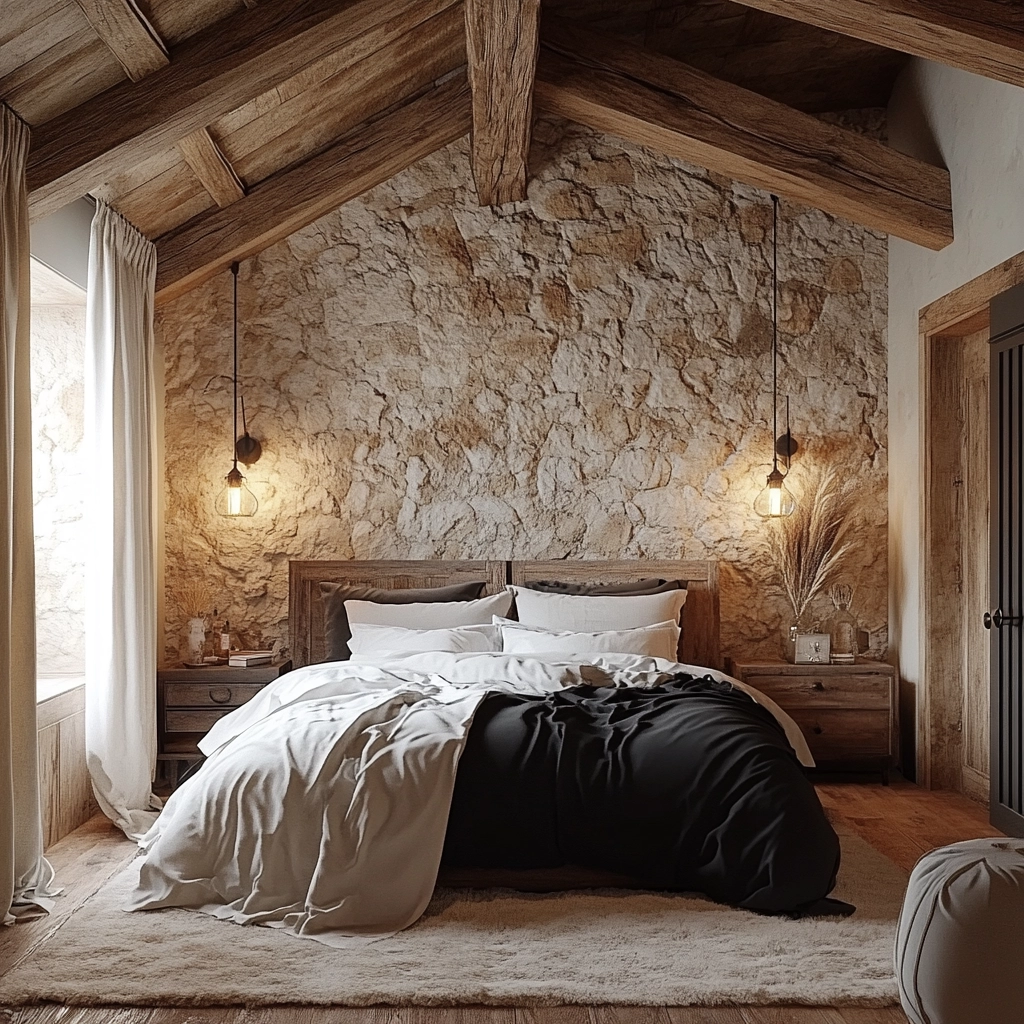 bedroom ideas country farmhouse 77