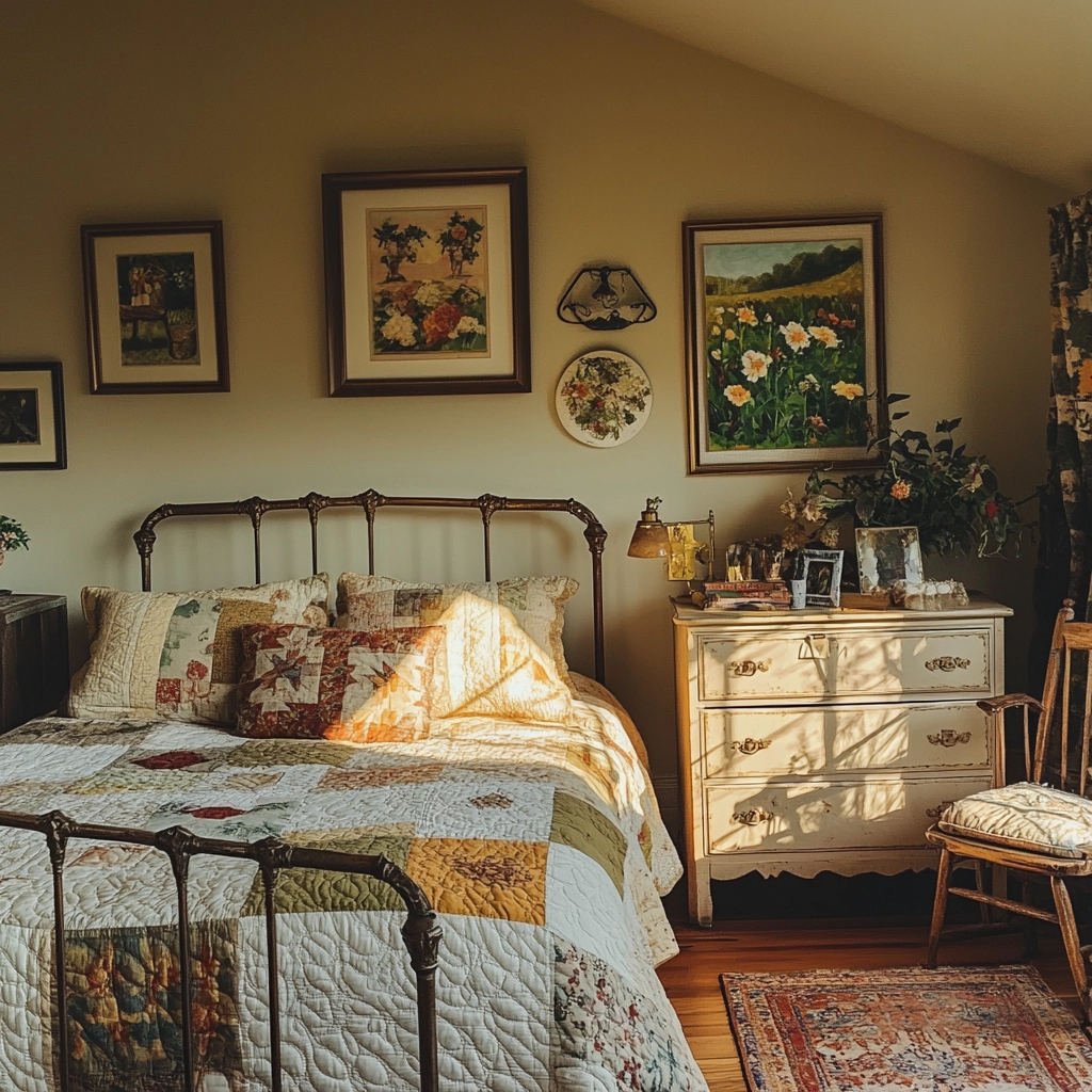 beige farmhouse bedroom 18