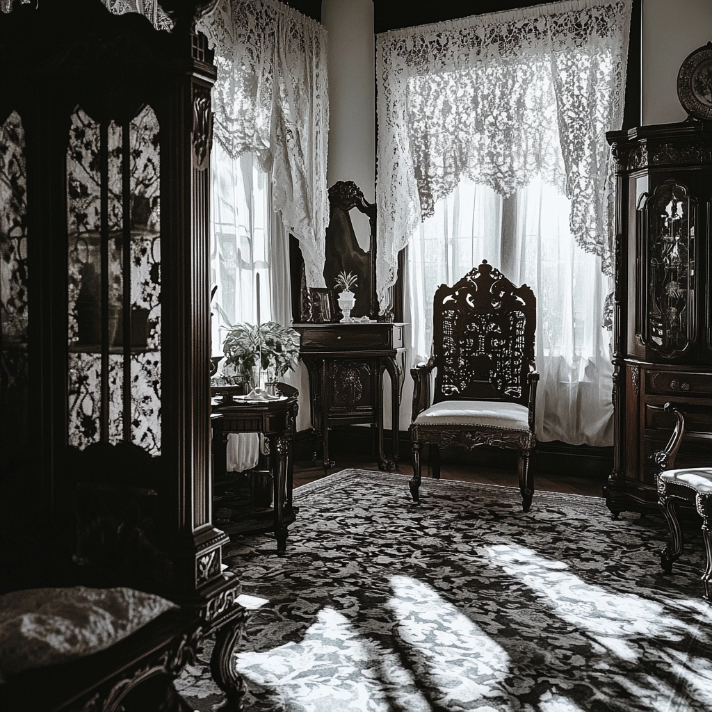 black and white farmhouse bedroom 18