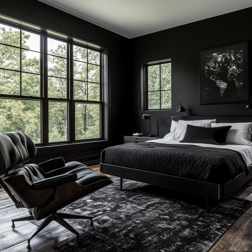 black farmhouse bedroom 62