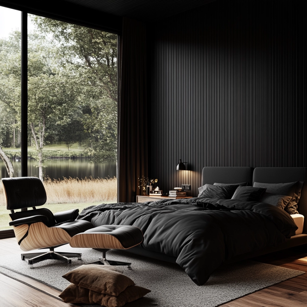 black farmhouse bedroom 63