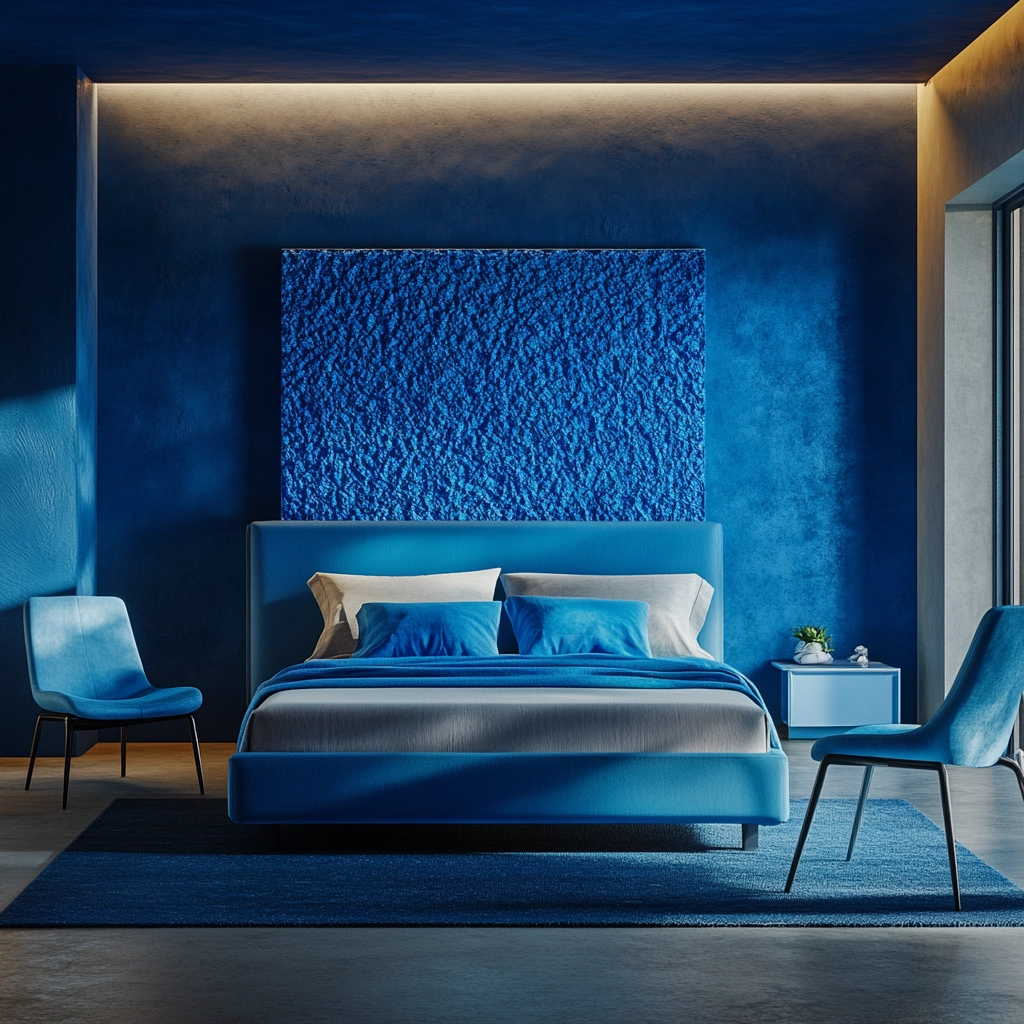 blue farmhouse bedroom 15