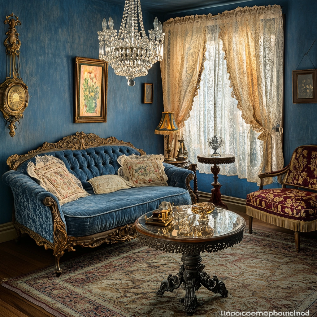 blue farmhouse bedroom 50