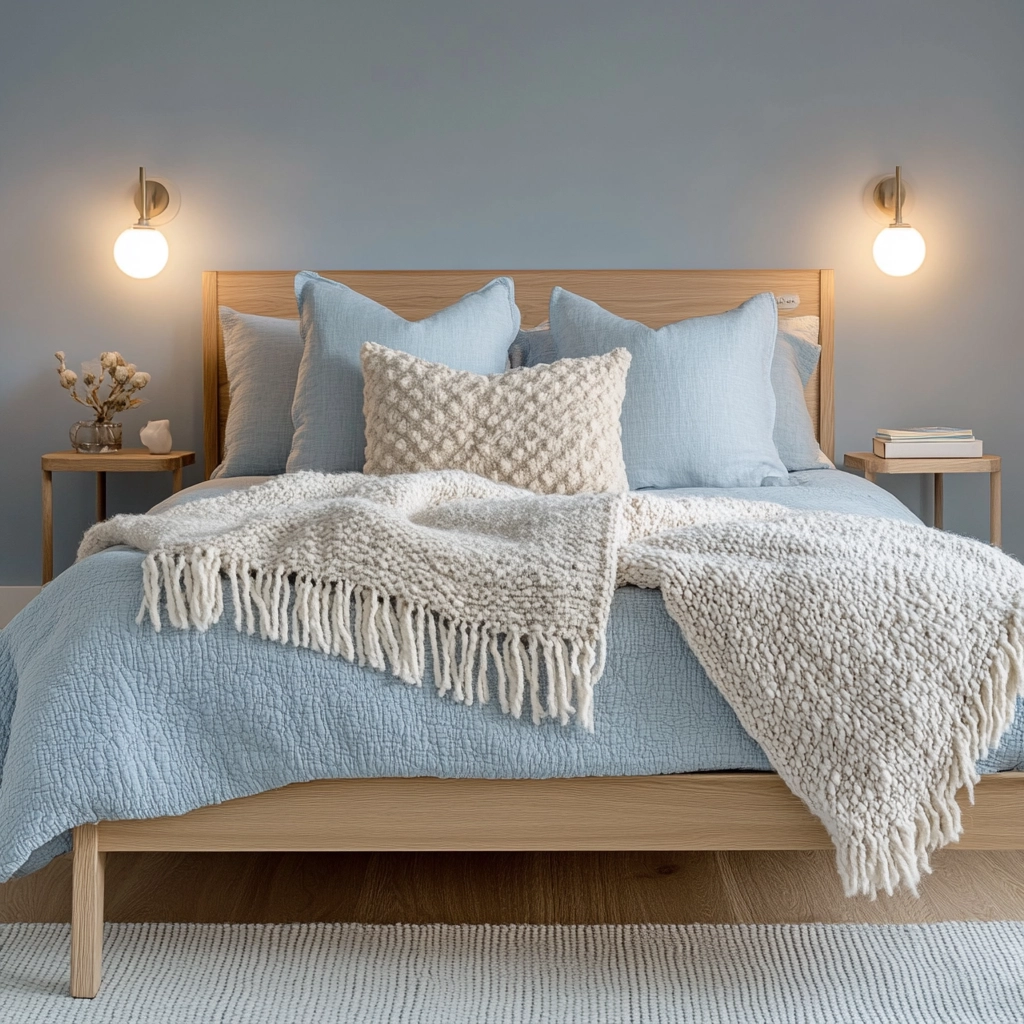 blue farmhouse bedroom 6