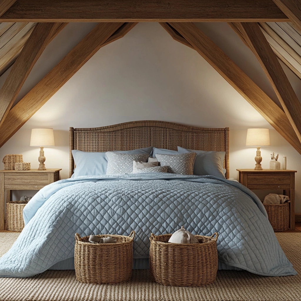 blue farmhouse bedroom ideas 6