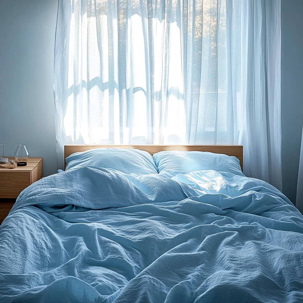 blue farmhouse bedroom ideas 72