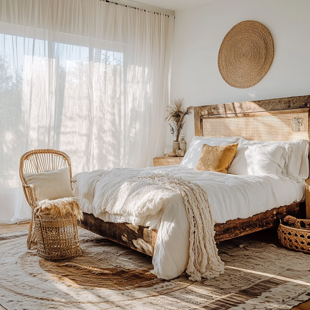boho farmhouse bedroom 1