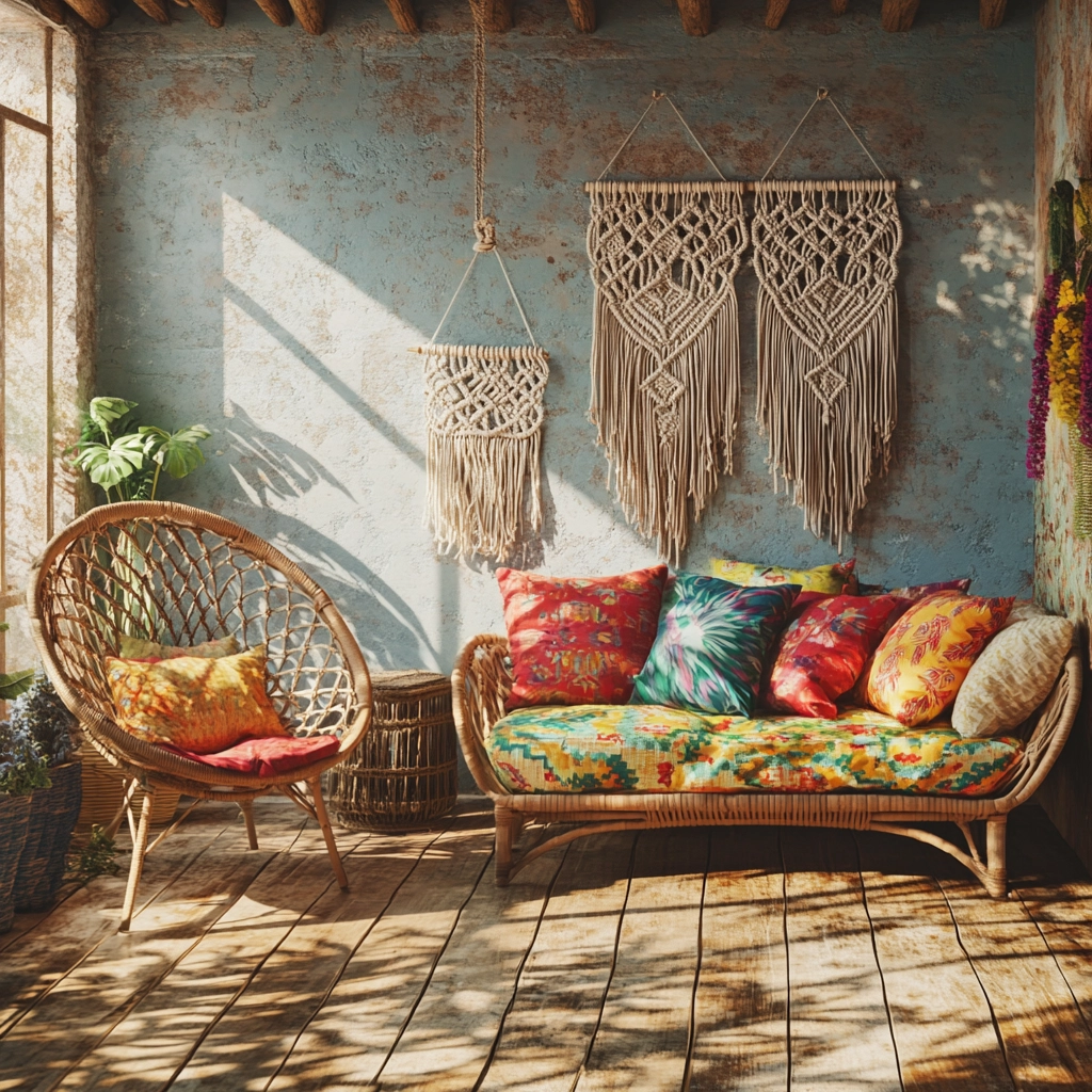 boho farmhouse bedroom 11