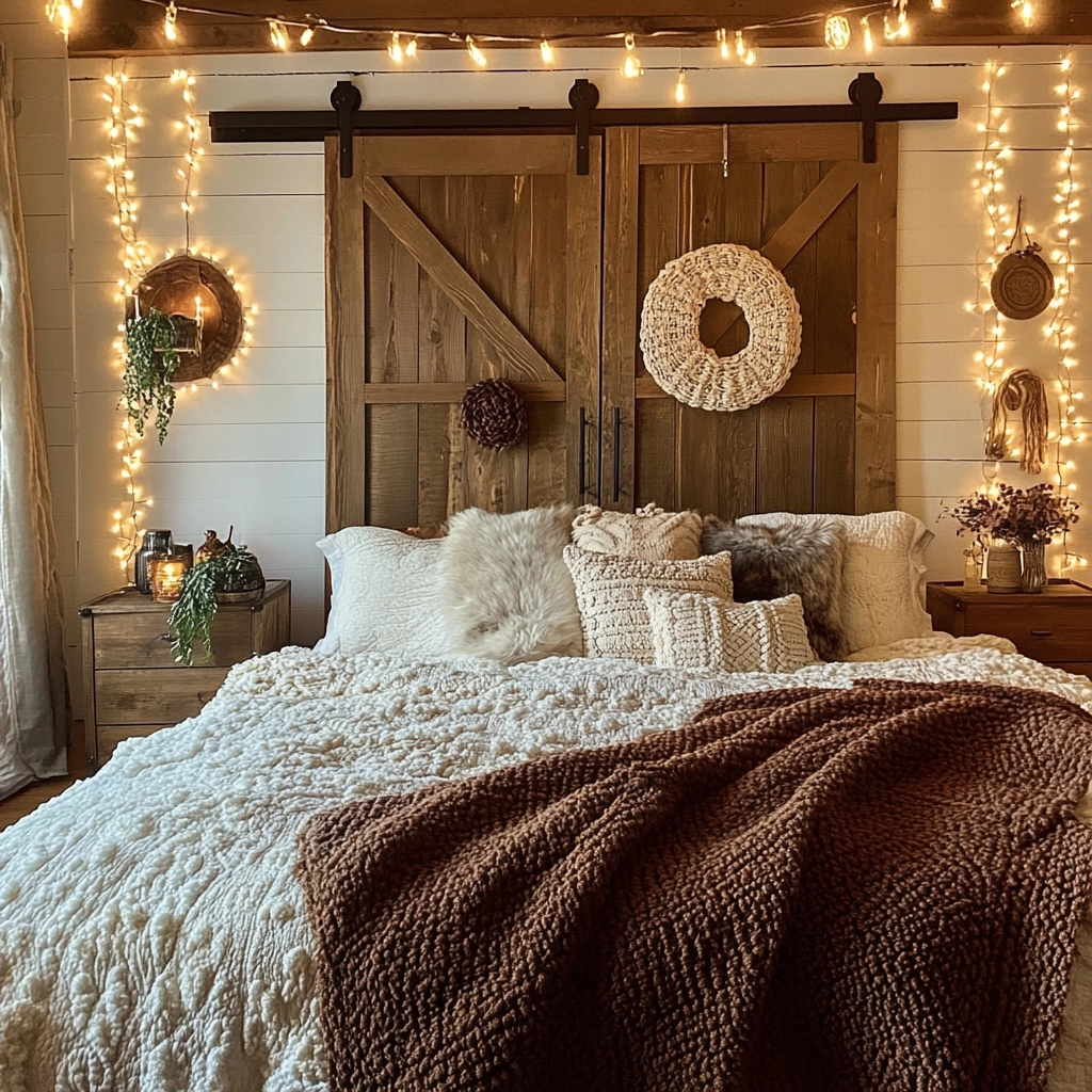 boho farmhouse bedroom 21