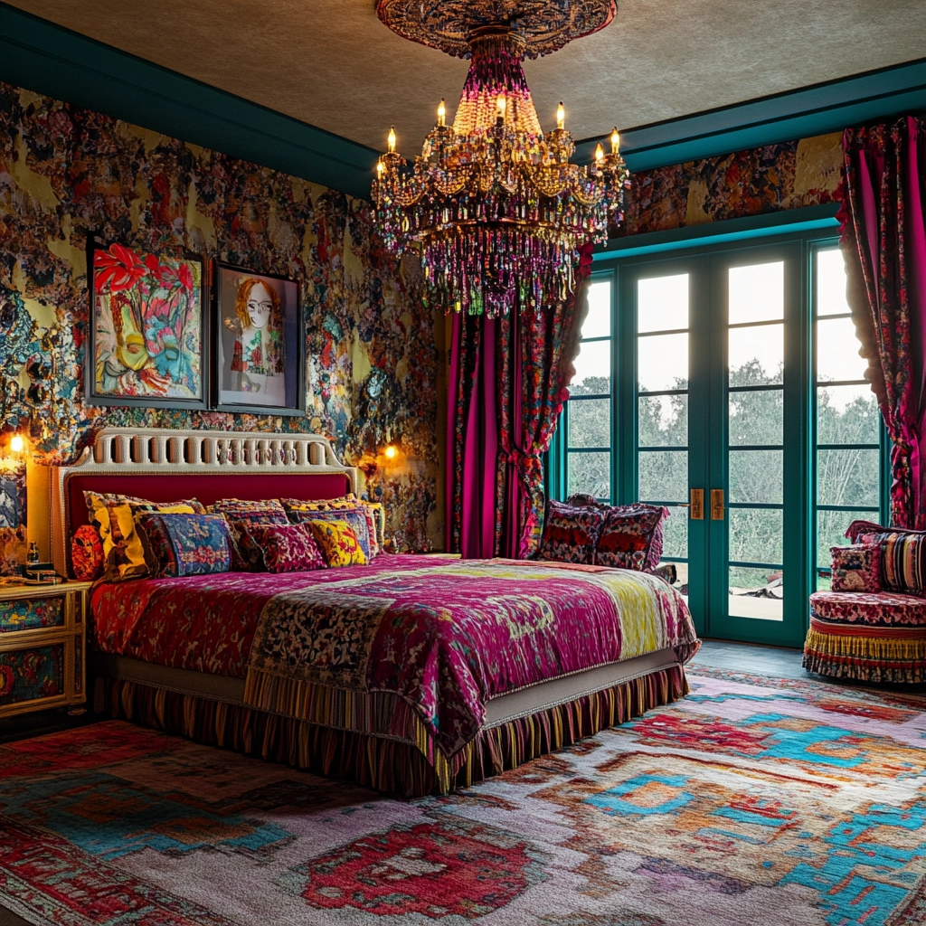 boho farmhouse bedroom 54