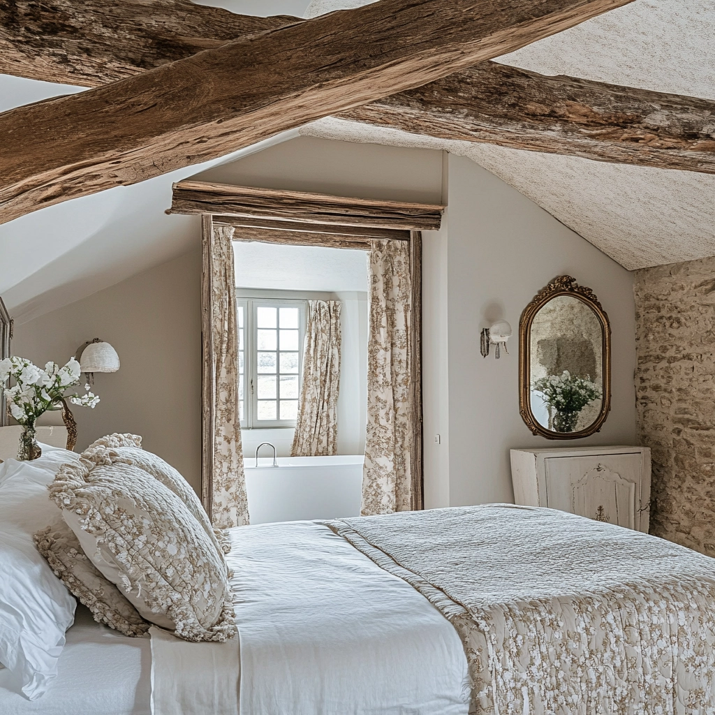 boho farmhouse bedroom 61