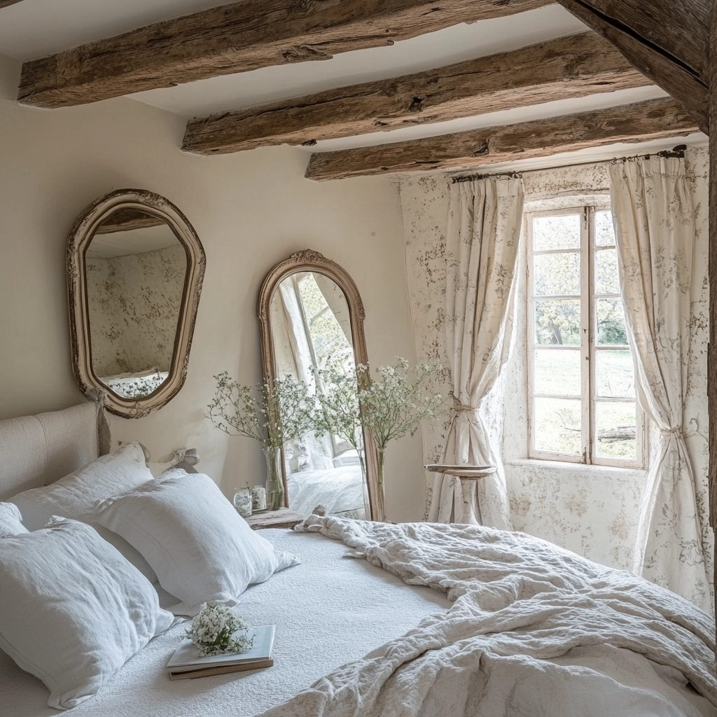 boho farmhouse bedroom 62