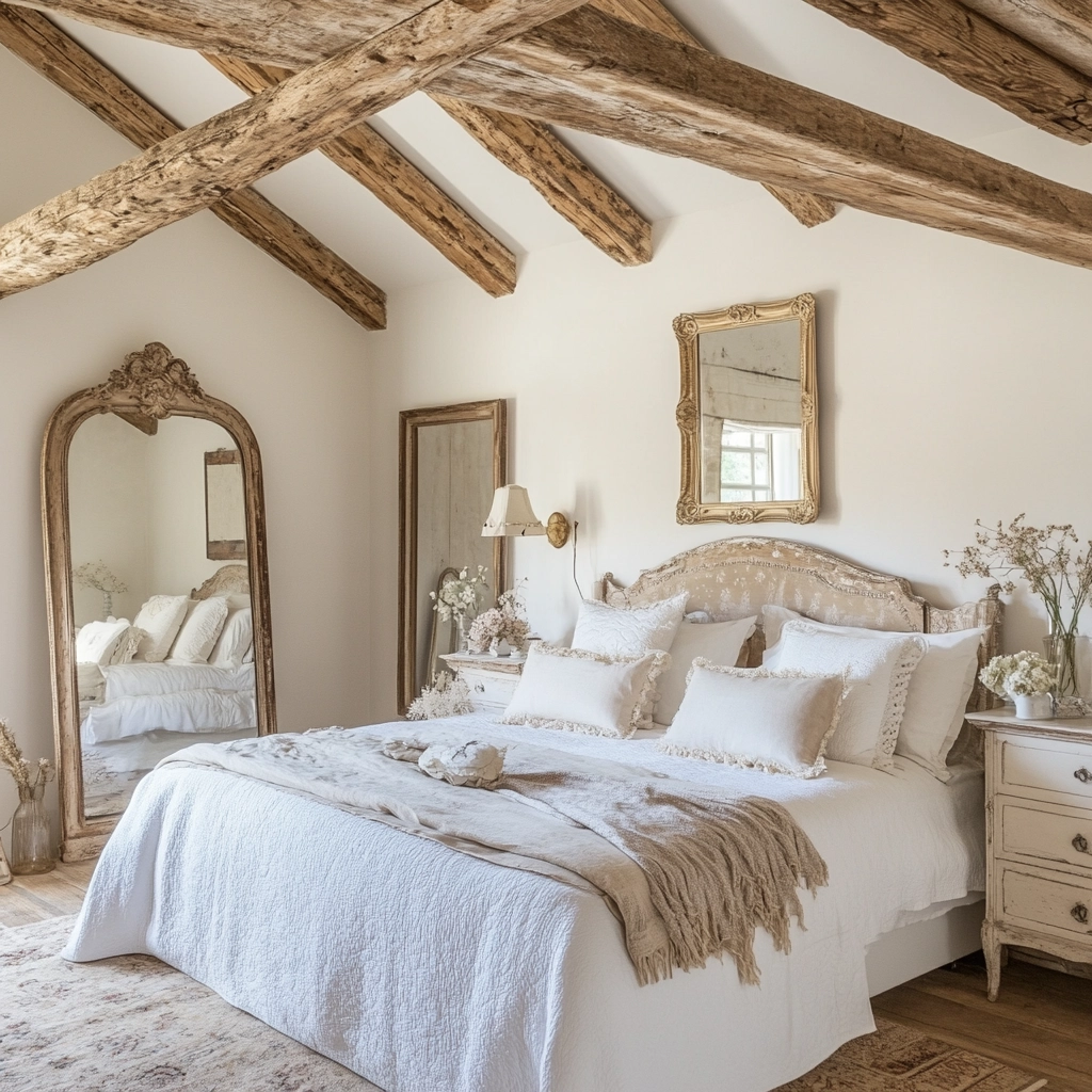 boho farmhouse bedroom 63