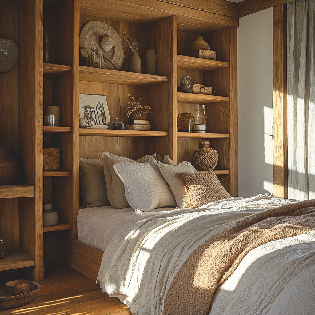 boho farmhouse bedroom 74