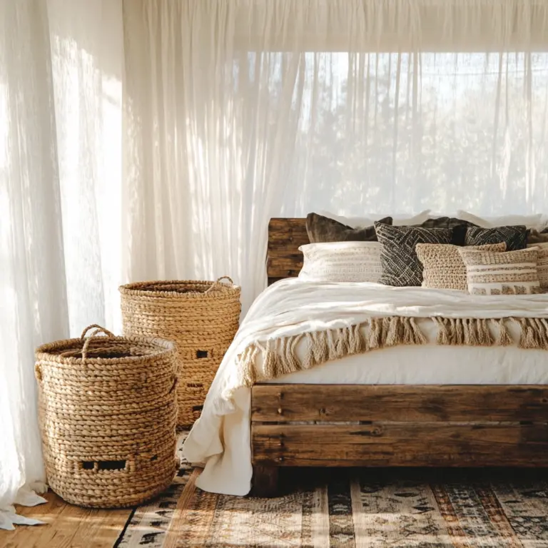boho farmhouse bedroom decor 1