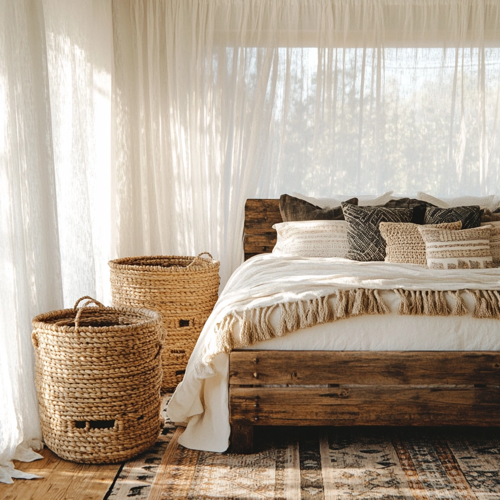 boho farmhouse bedroom decor 1