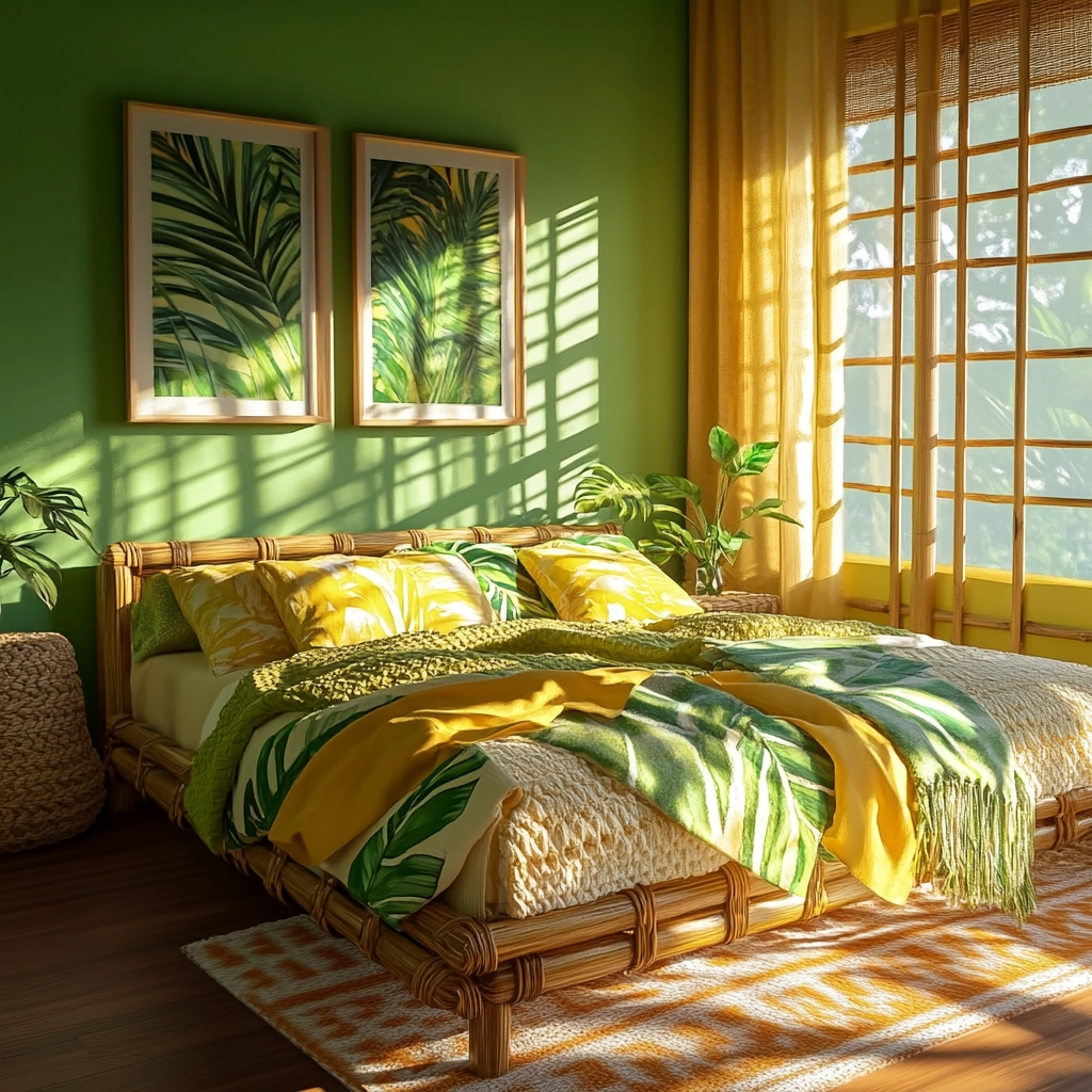 boho farmhouse bedroom decor 23
