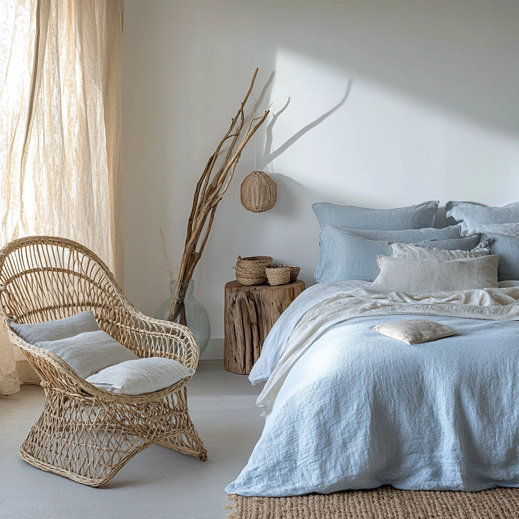 boho farmhouse bedroom decor 31