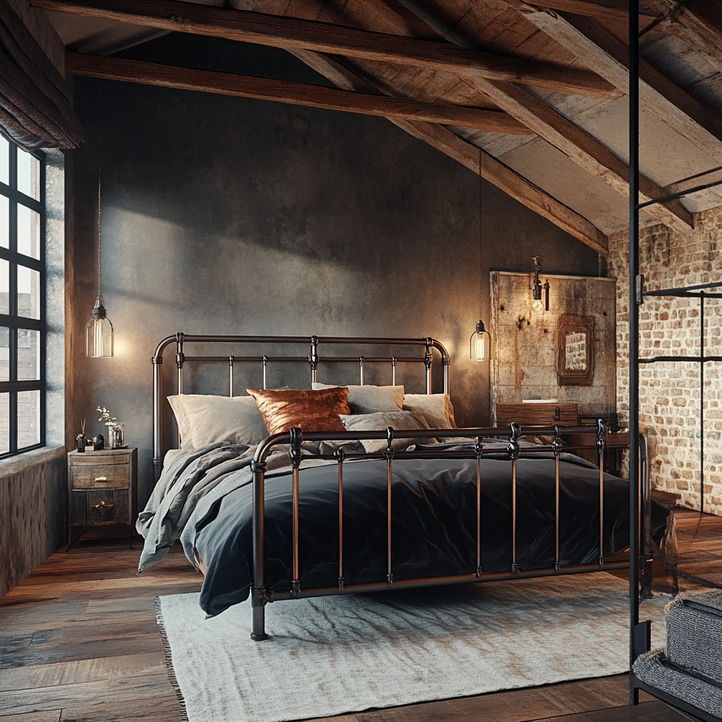 boho farmhouse bedroom decor 34