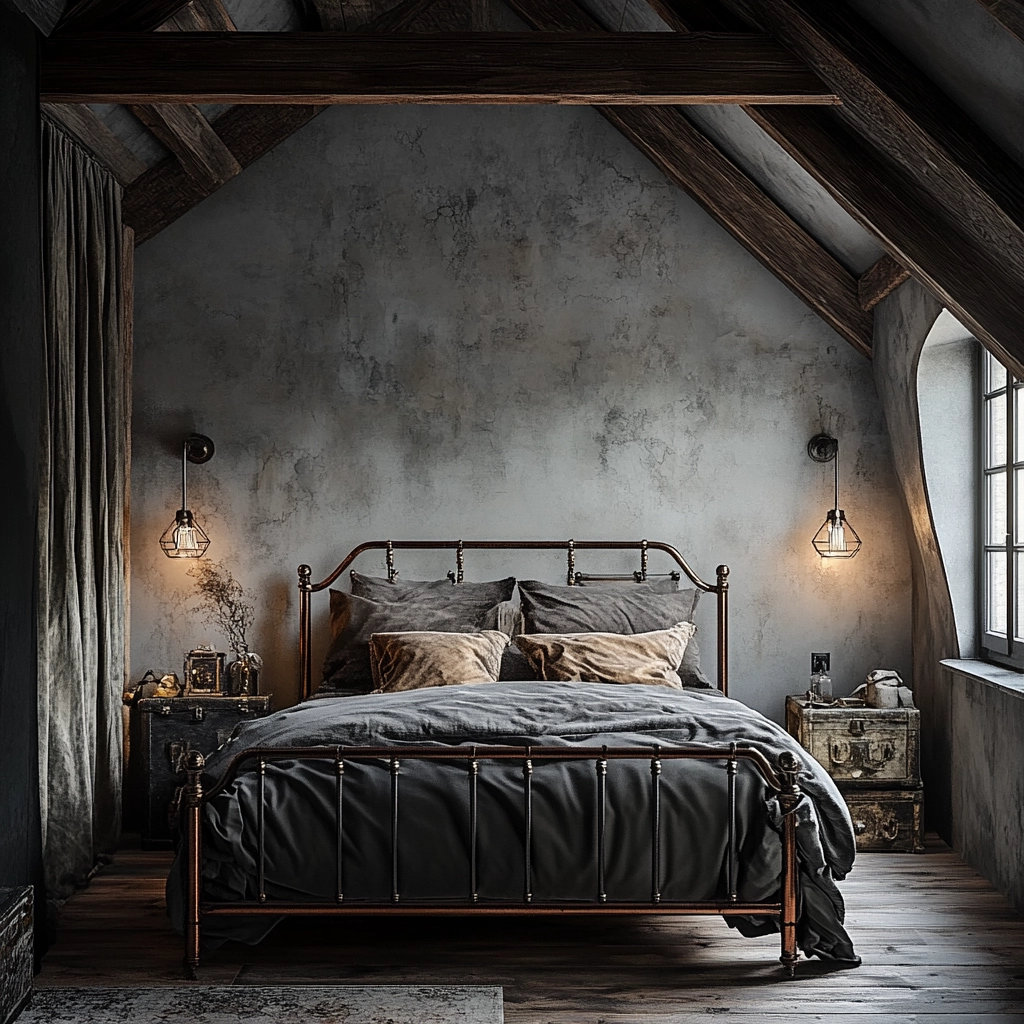boho farmhouse bedroom decor 35