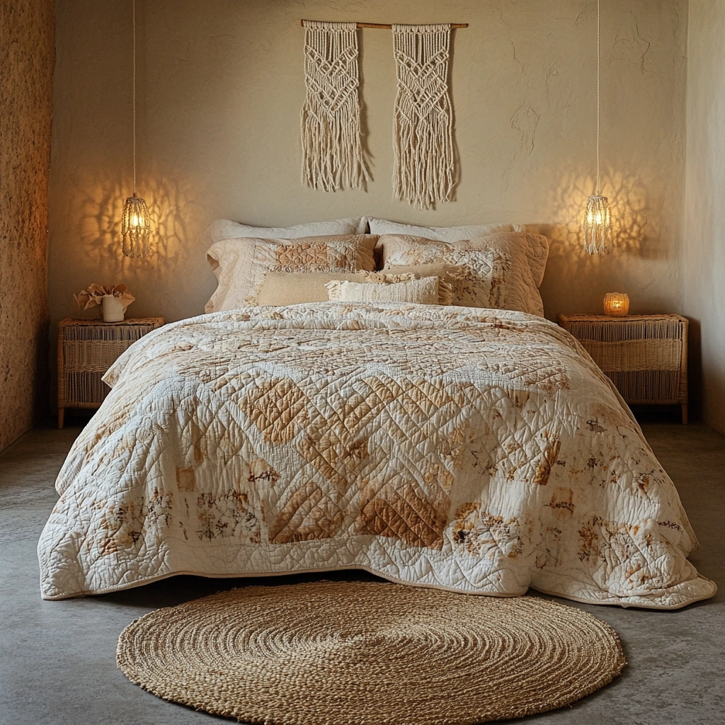 boho farmhouse bedroom decor 5