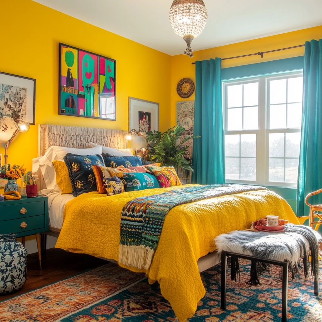 boho farmhouse bedroom decor 62