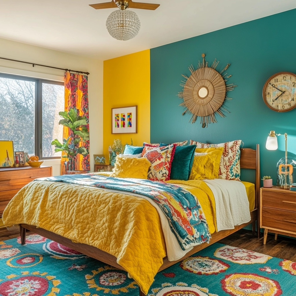 boho farmhouse bedroom decor 63
