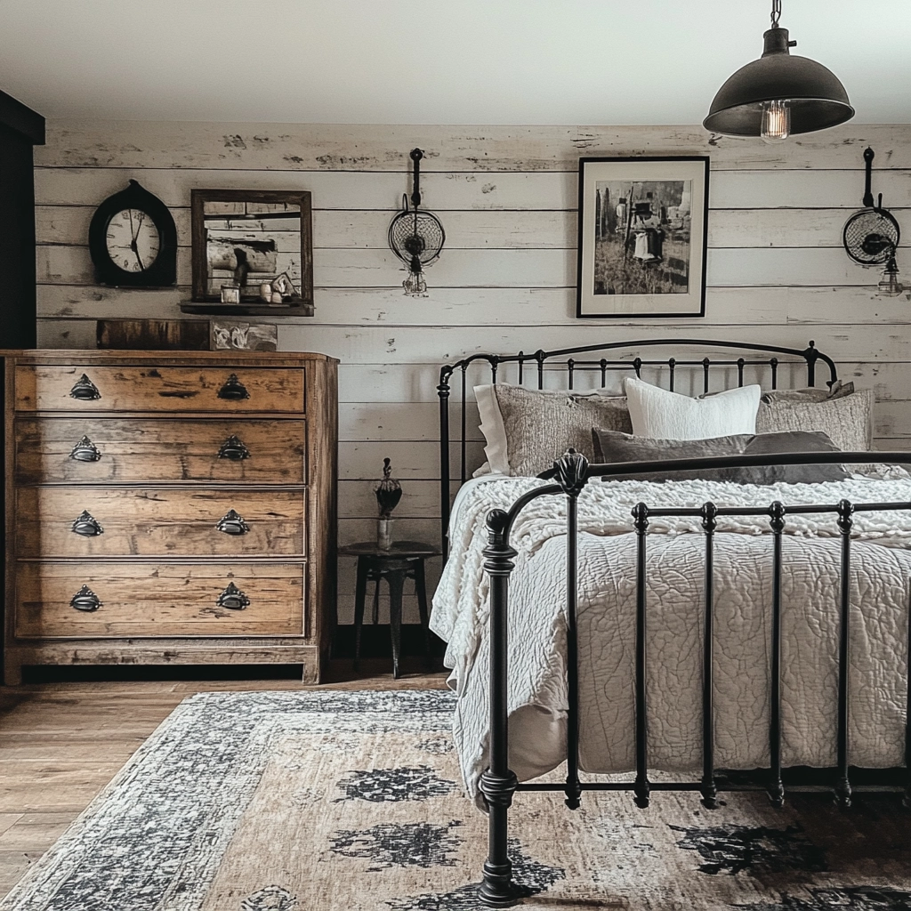 boy farmhouse bedroom 10