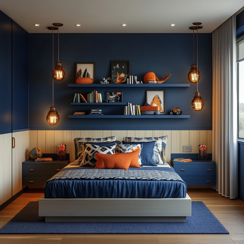 boy farmhouse bedroom 16