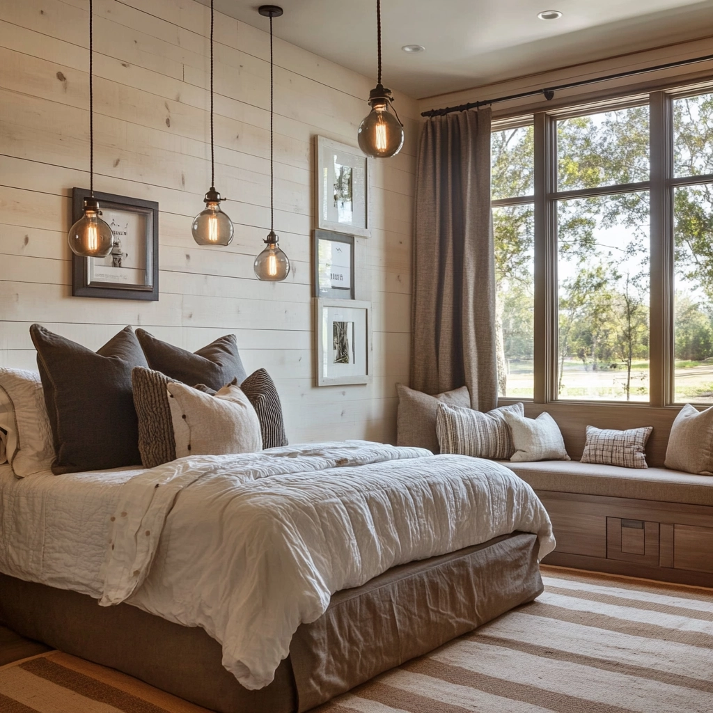 boys farmhouse bedroom 26