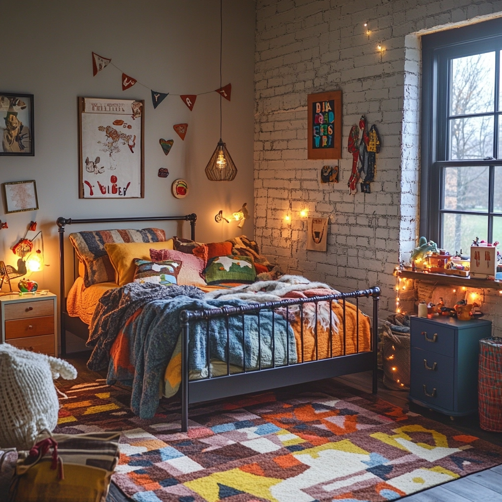 boys farmhouse bedroom 43