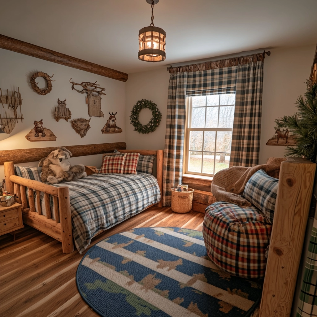 boys farmhouse bedroom 61