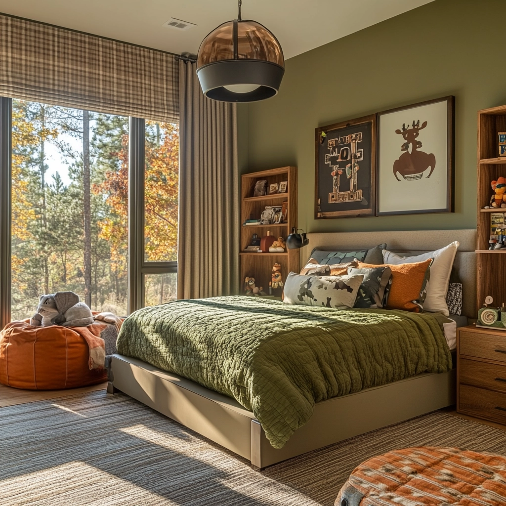boys farmhouse bedroom 74