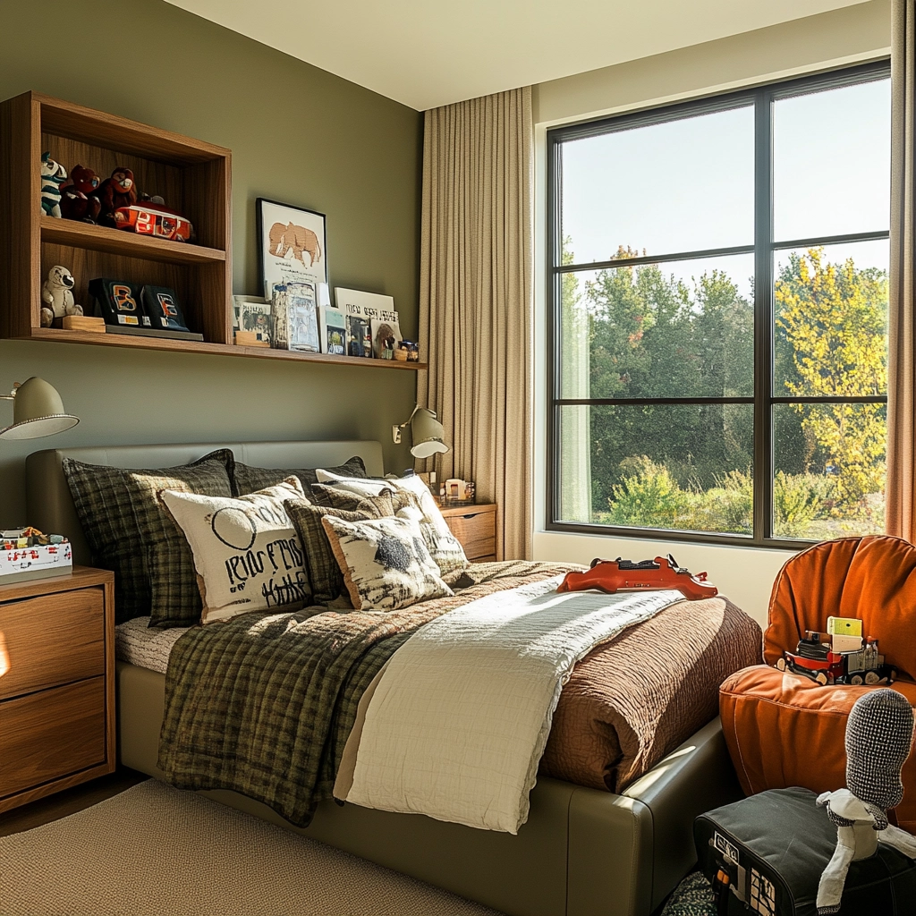 boys farmhouse bedroom 75