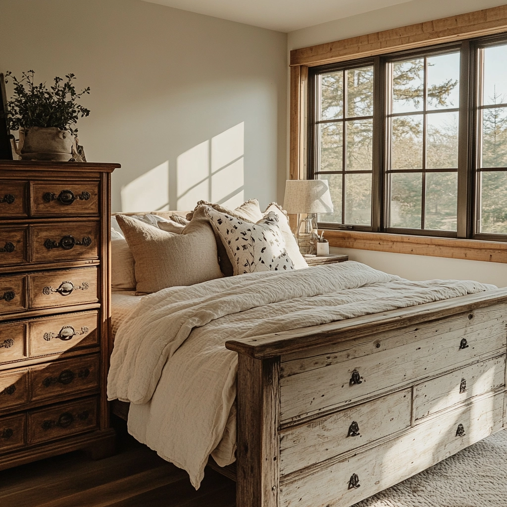 chic farmhouse bedroom 1