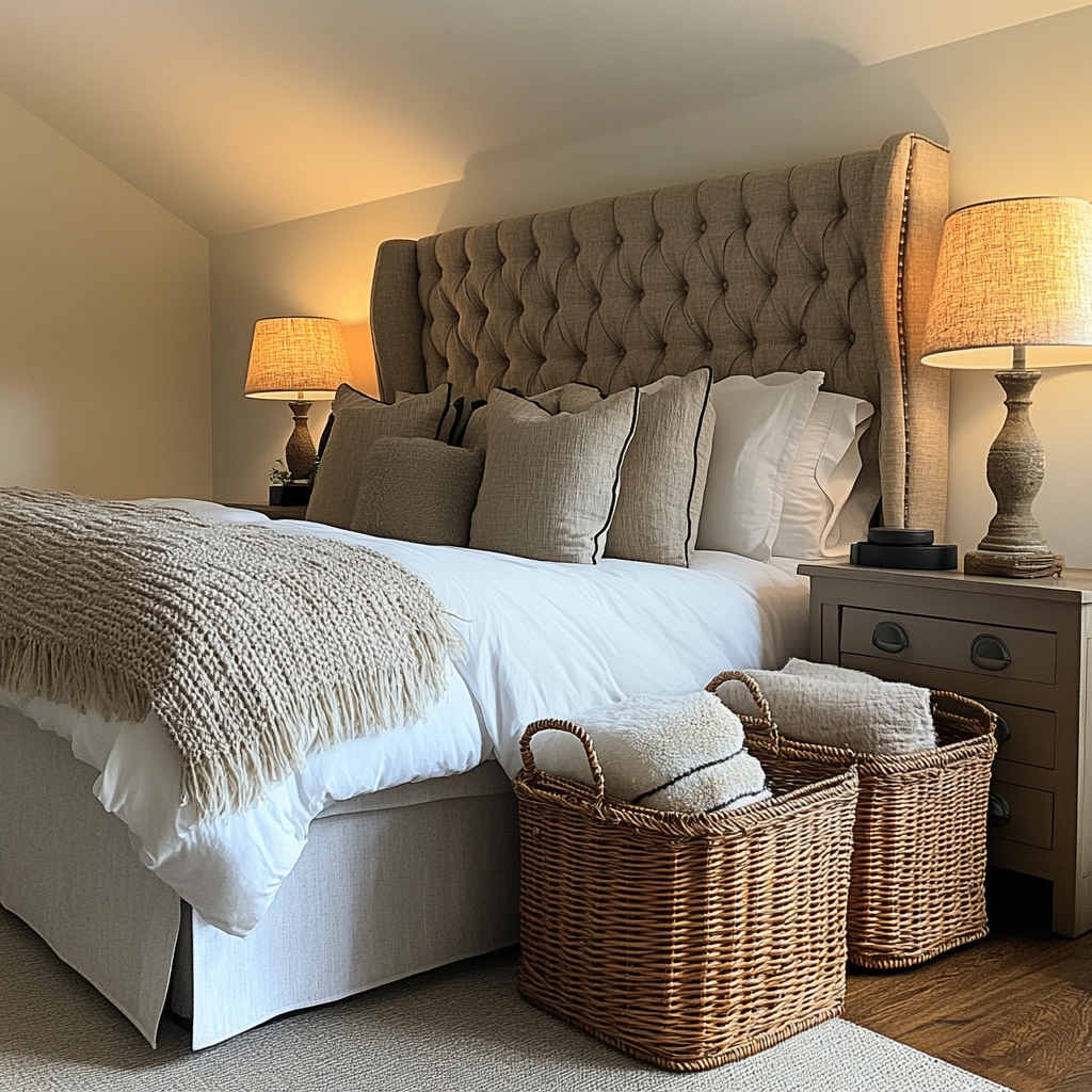 chic farmhouse bedroom 11