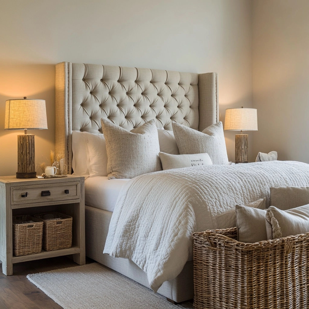 chic farmhouse bedroom 12