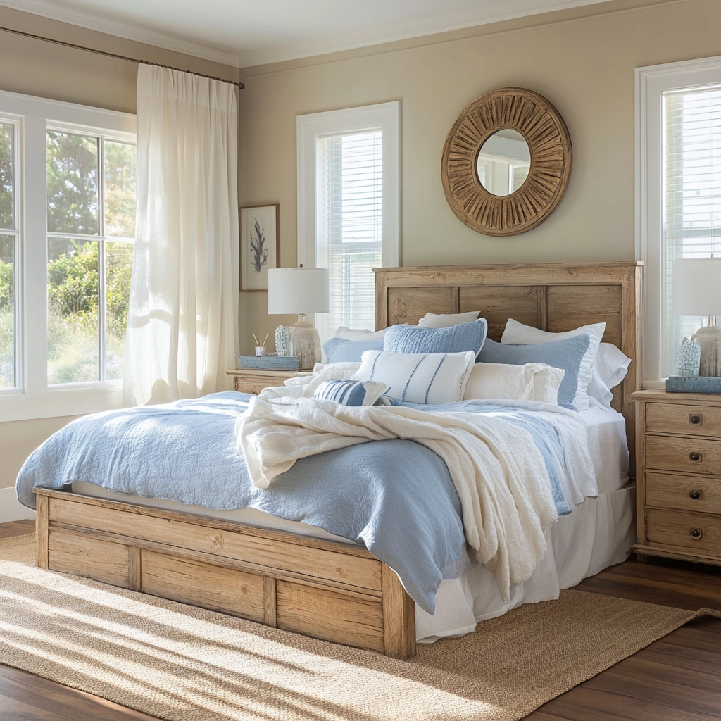 chic farmhouse bedroom 27