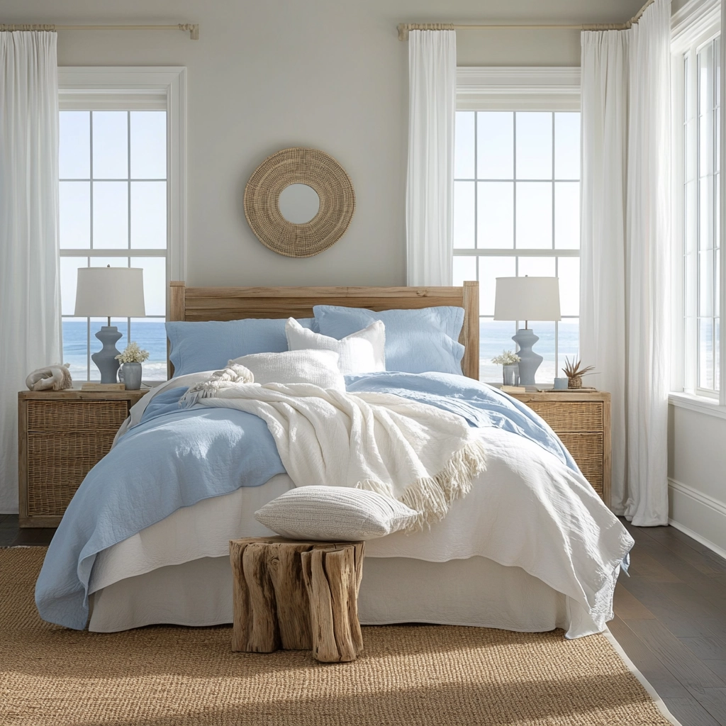 chic farmhouse bedroom 28