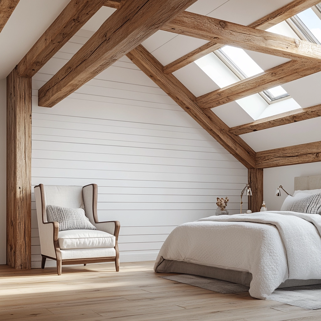 chic farmhouse bedroom 33
