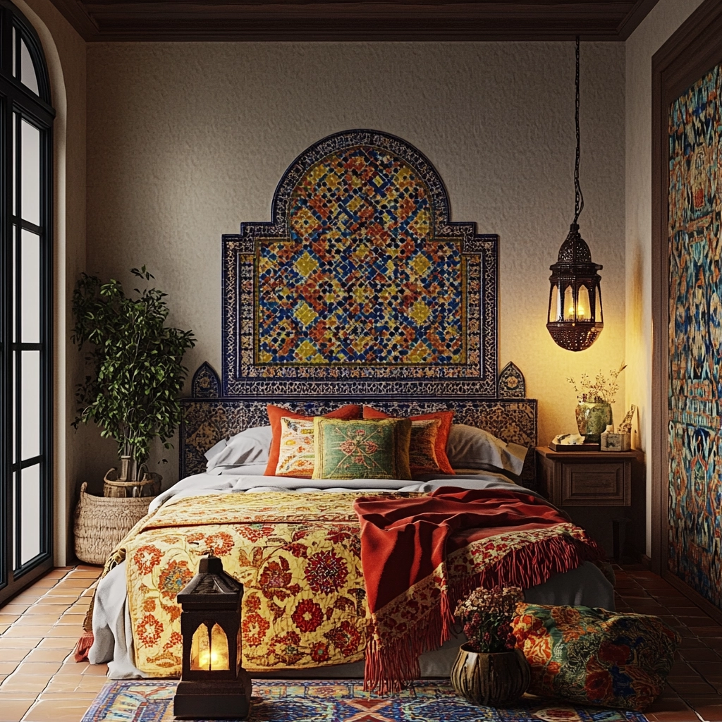 chic farmhouse bedroom 68