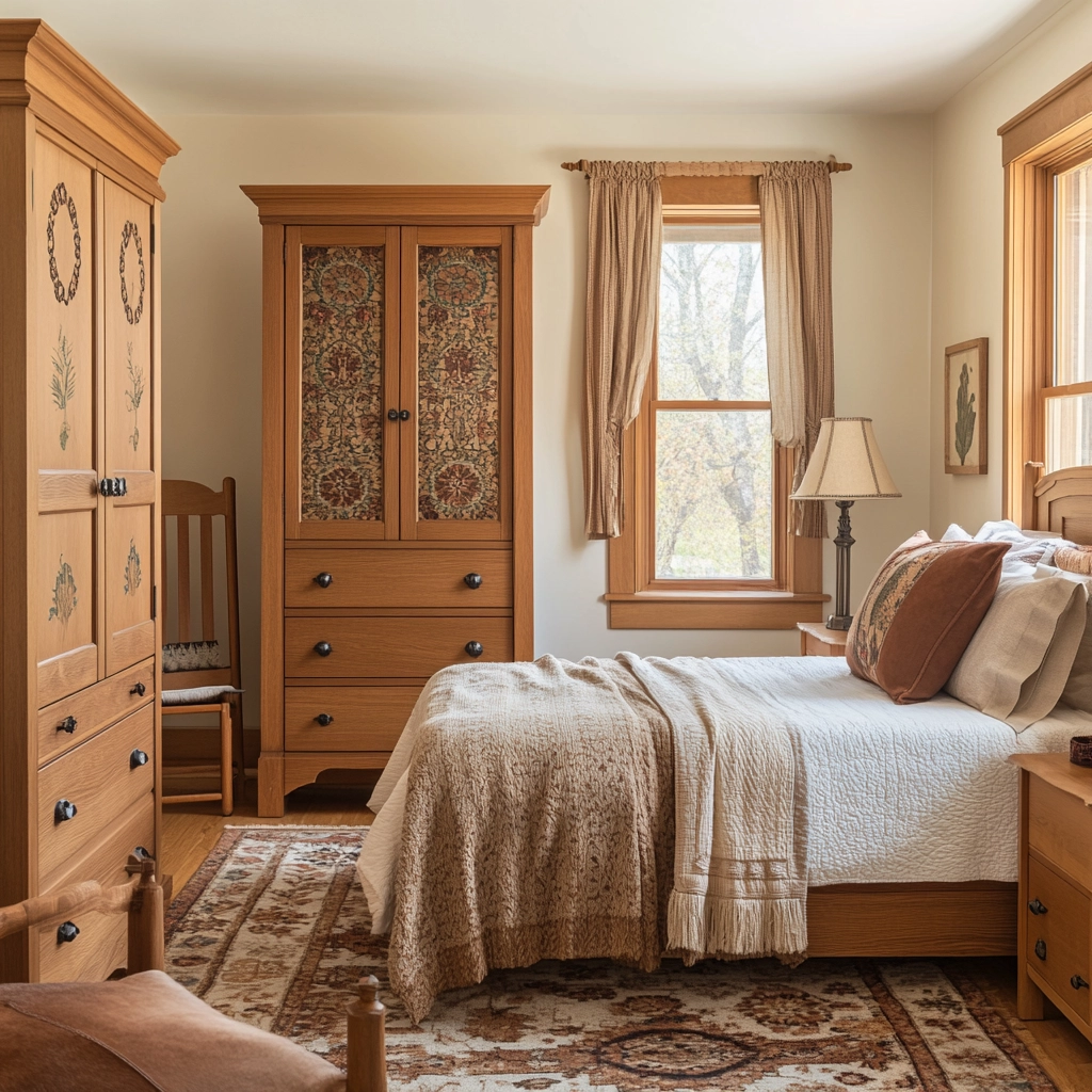 chic farmhouse bedroom 78