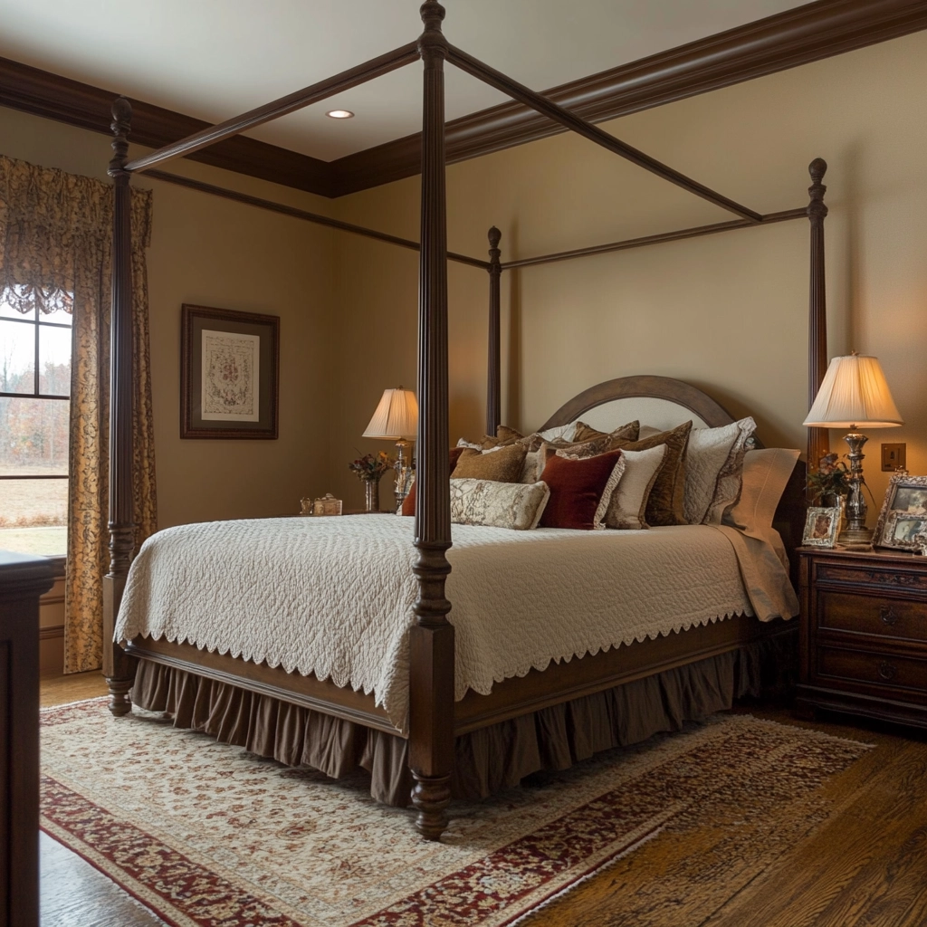 classy farmhouse bedroom 13