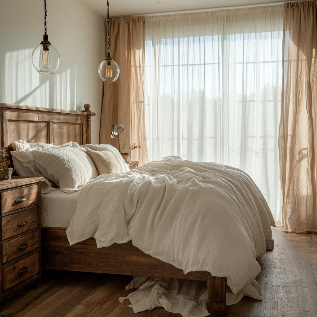 classy farmhouse bedroom 2