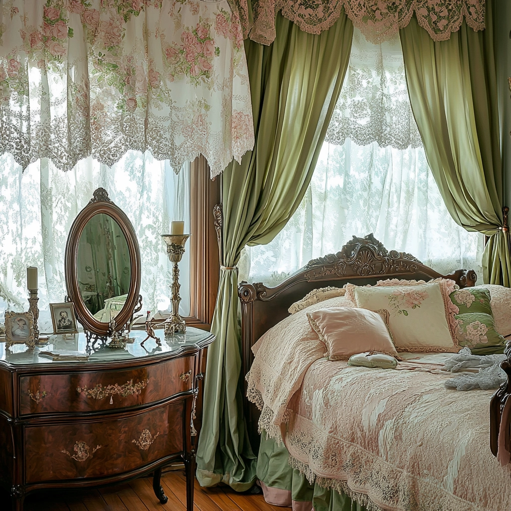 classy farmhouse bedroom 22