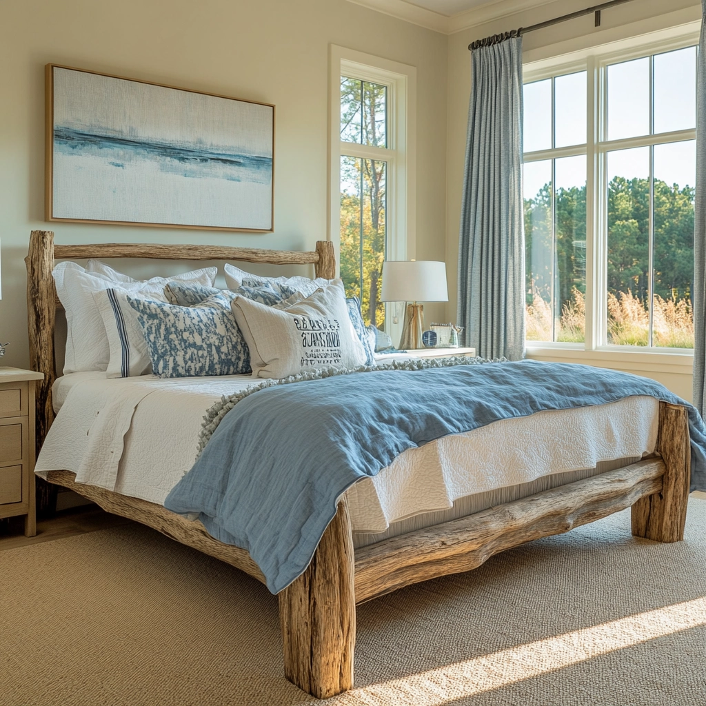 classy farmhouse bedroom 25