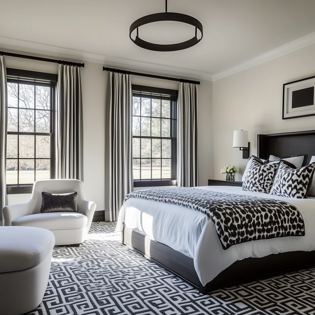 classy farmhouse bedroom 29
