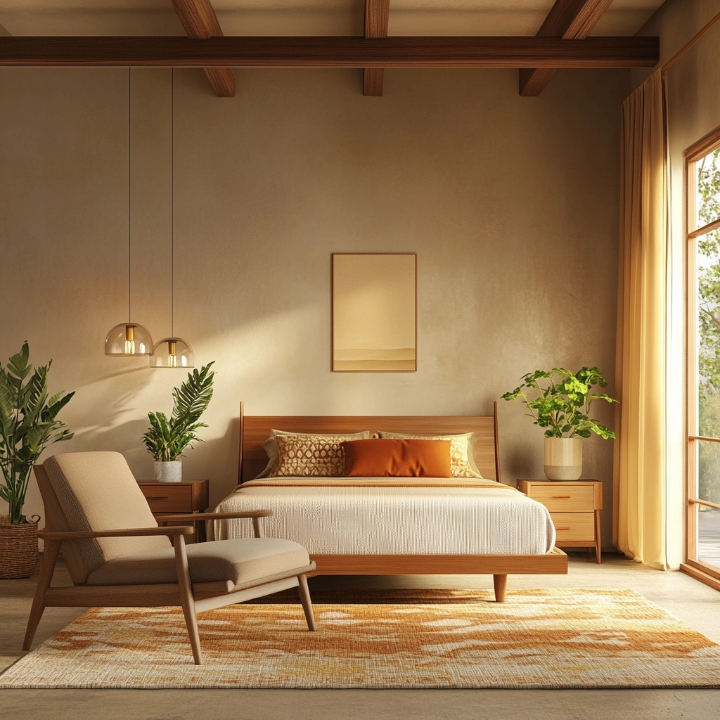 classy farmhouse bedroom 38