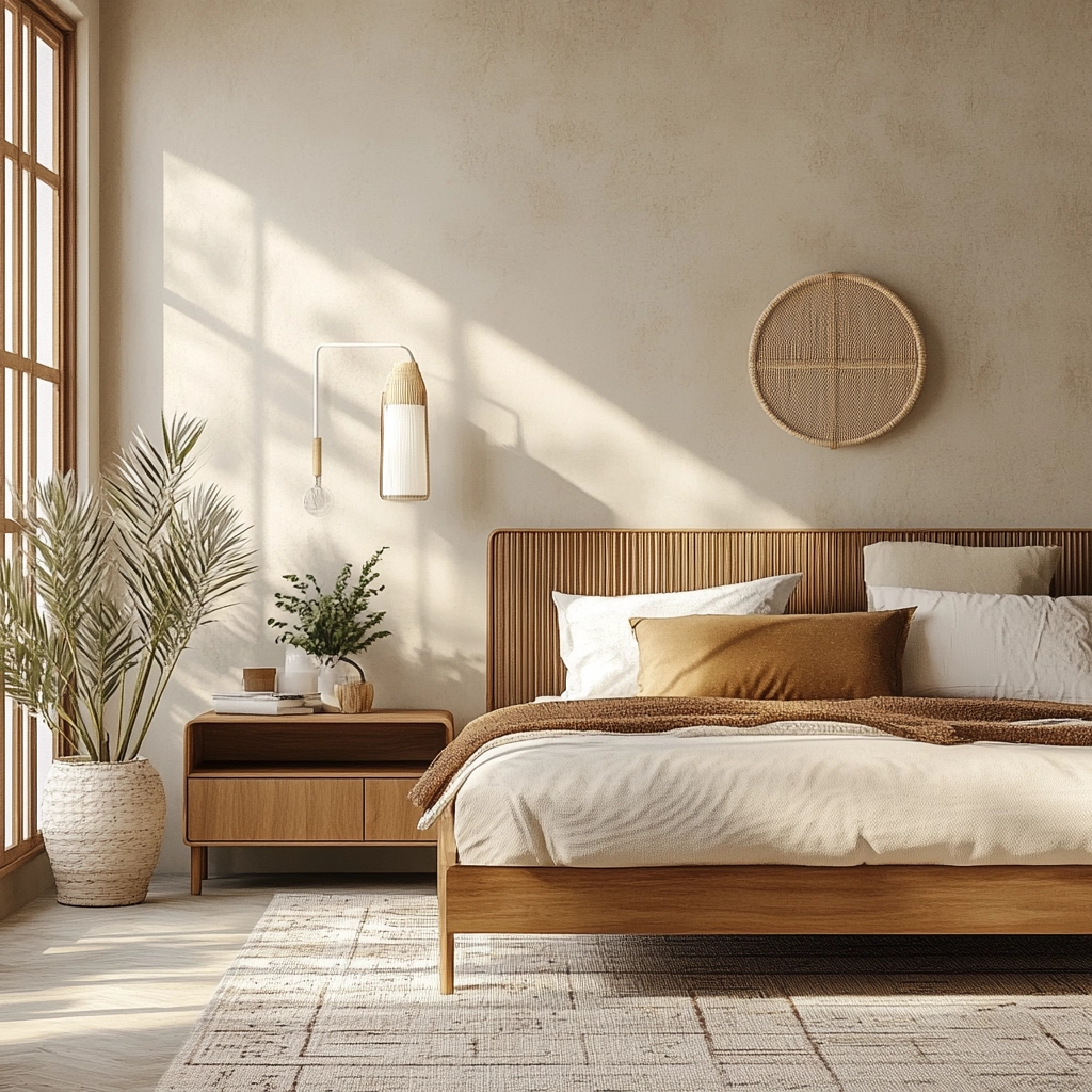 classy farmhouse bedroom 40