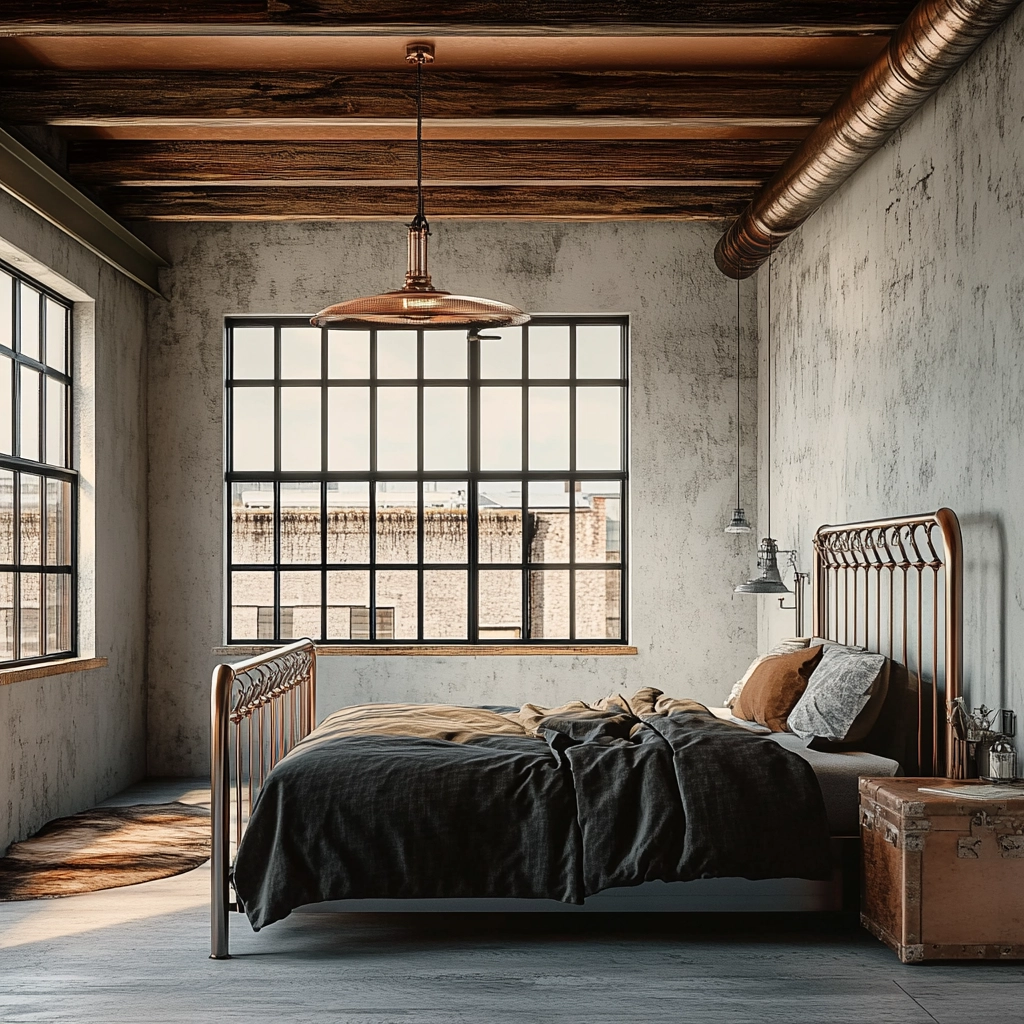 classy farmhouse bedroom 41